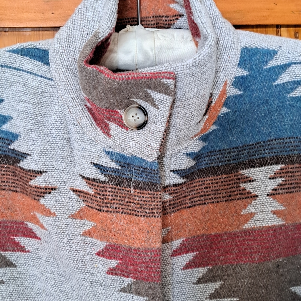 Aztec Patterned Jacket - Picture 3 of 10